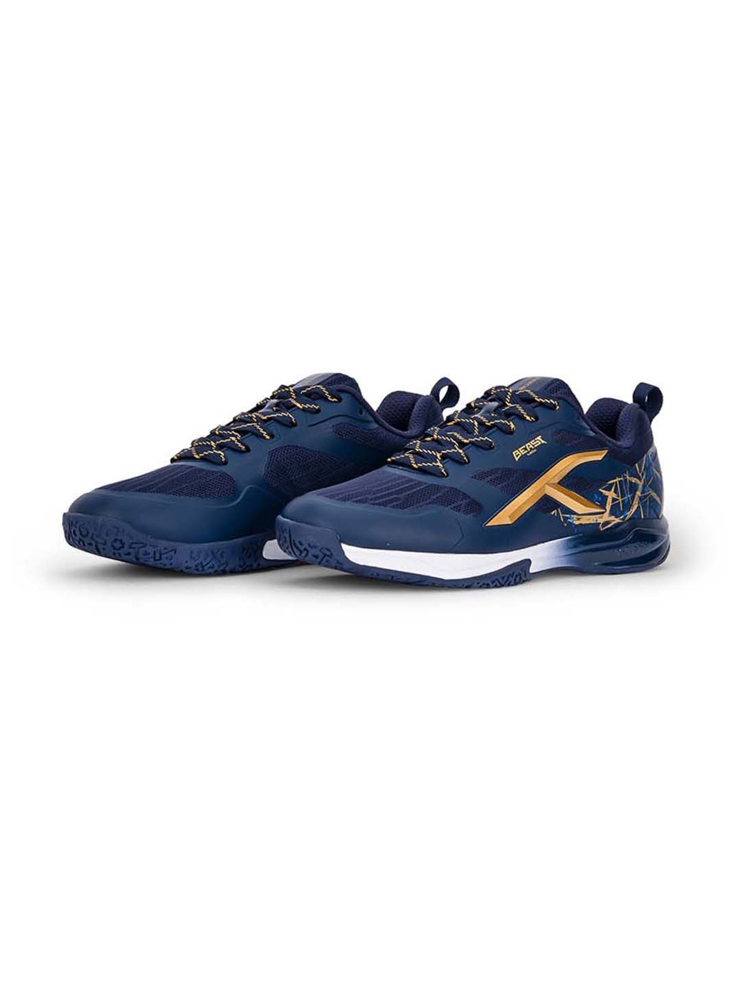 Hundred Men's Beast Max Navy Indoor Court Shoes