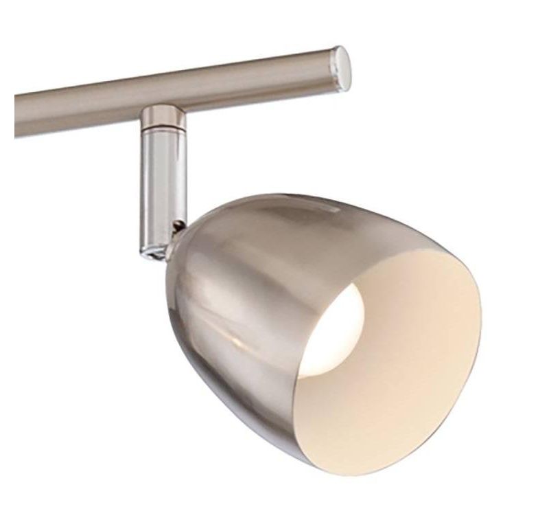 Pro Track Alexa 4-Light Satin Nickel LED Track Fixture