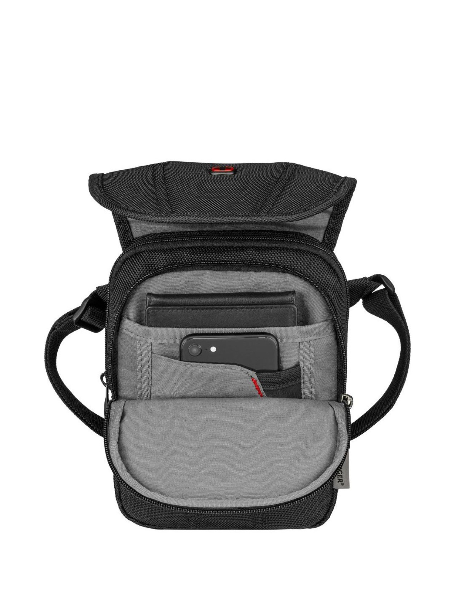 Wenger Black Solid Waist Pouch