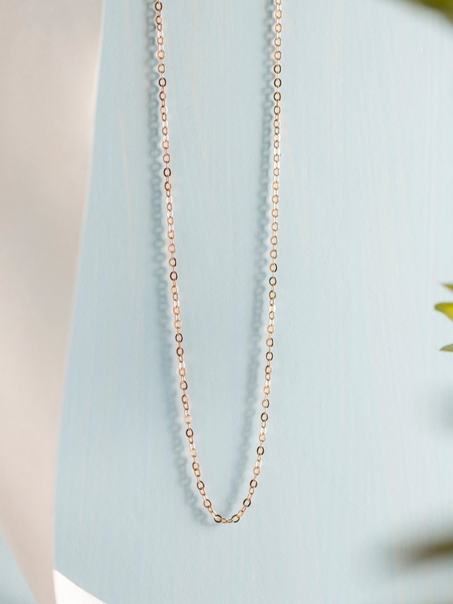 Zavya Rose Gold-Plated 92.5 Sterling Silver Cable Chain