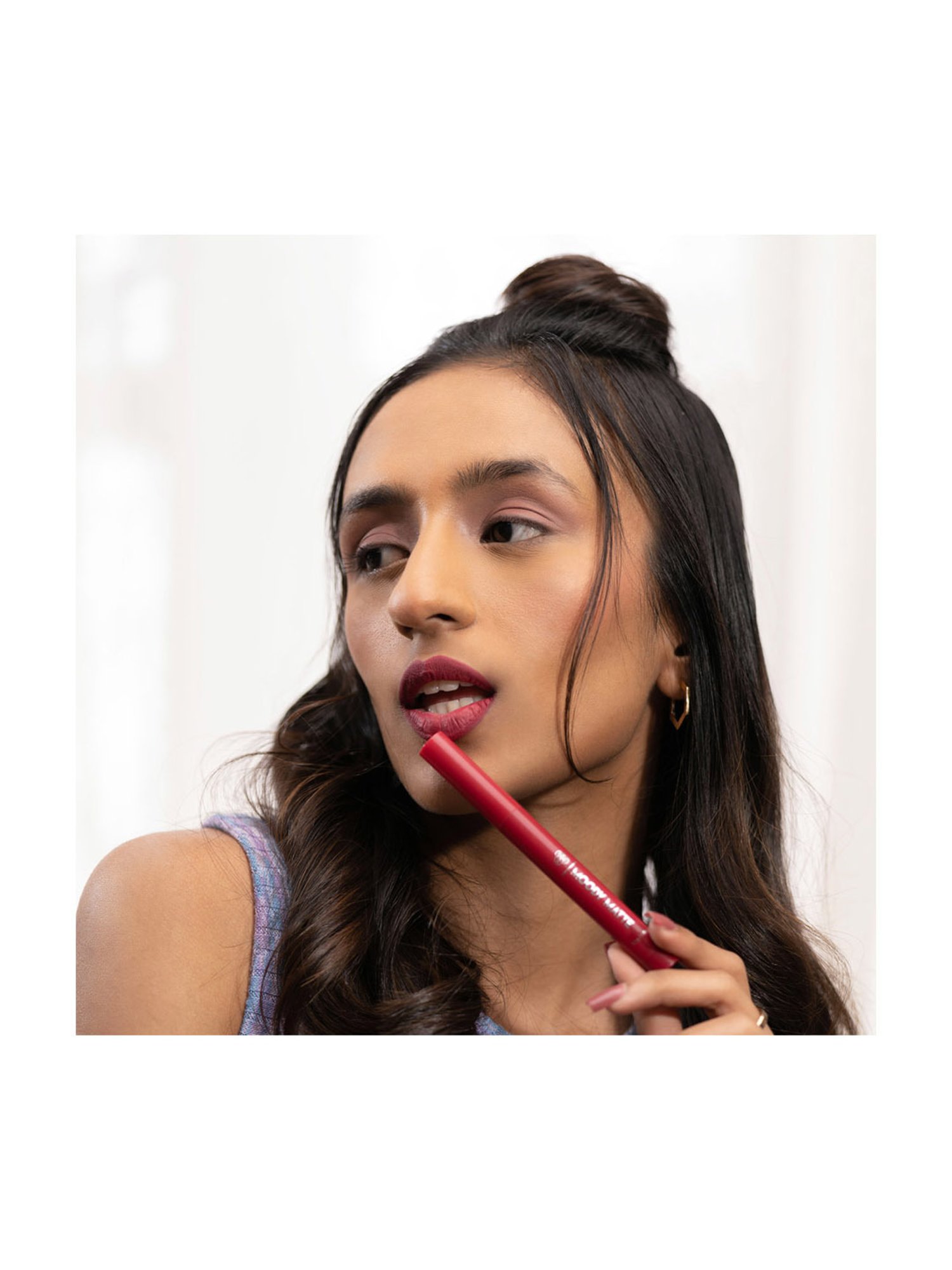 PAC Moody Matte Lipstick Gossip Girl - 1.6 gm