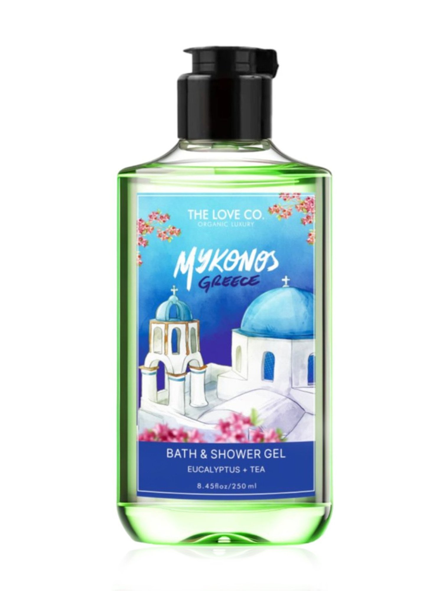 The Love Co. Mykonos Greece Bath & Shower Gel - 250 ml