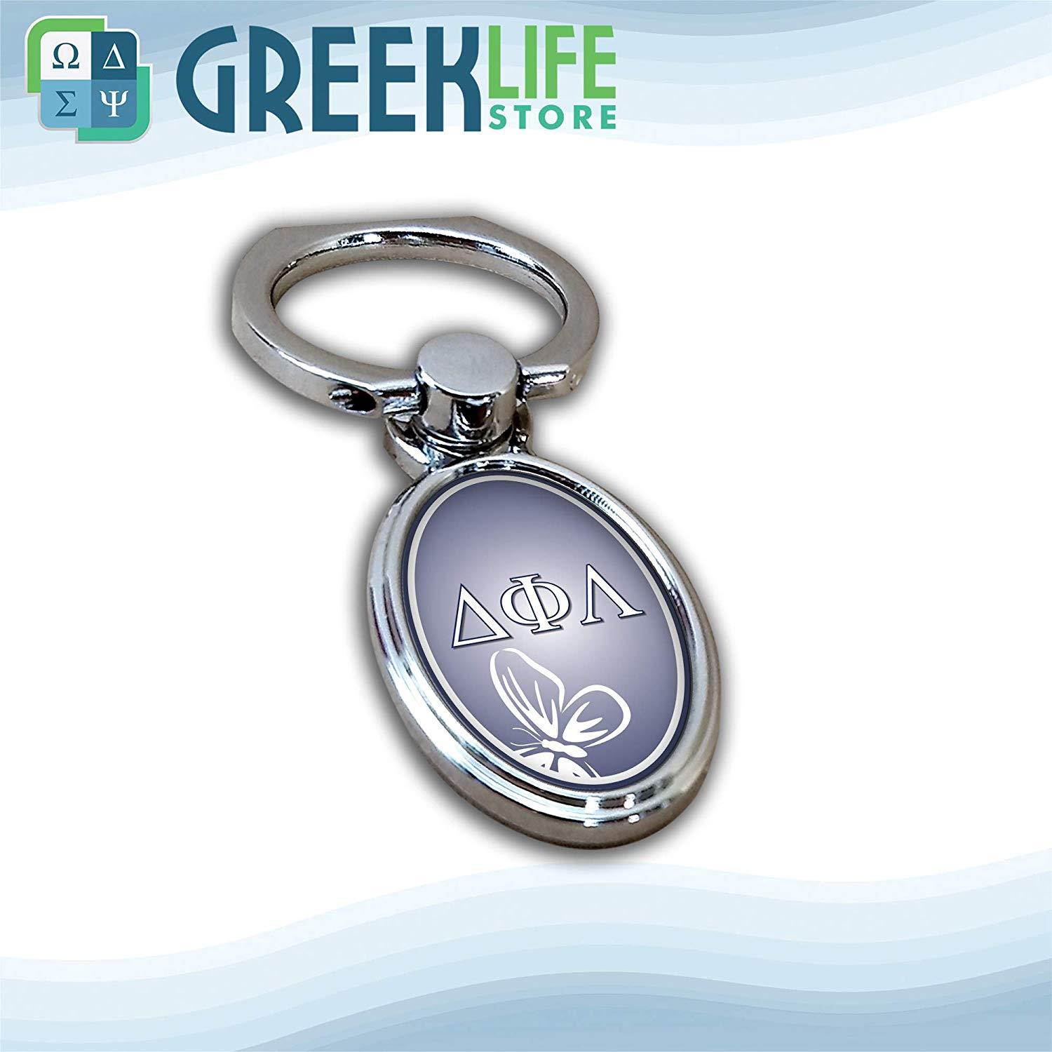 Delta Phi Lambda Ring Stand Phone Holder (Oval)