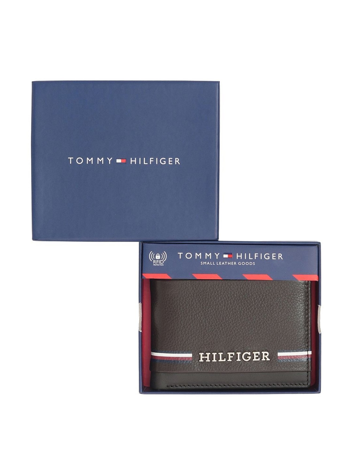 THE HOLISTIK Revival Black & Maroon Casual Leather Bi-Fold Wallet for Men