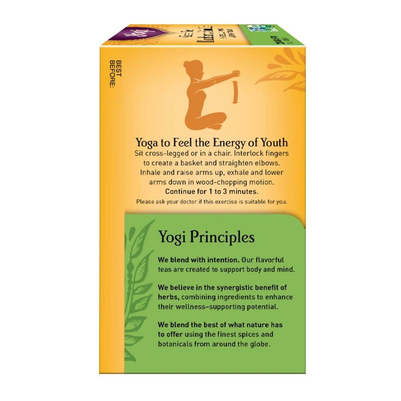 Yogi Tea - Green Tea Blueberry Slim Life Tea - 16ct