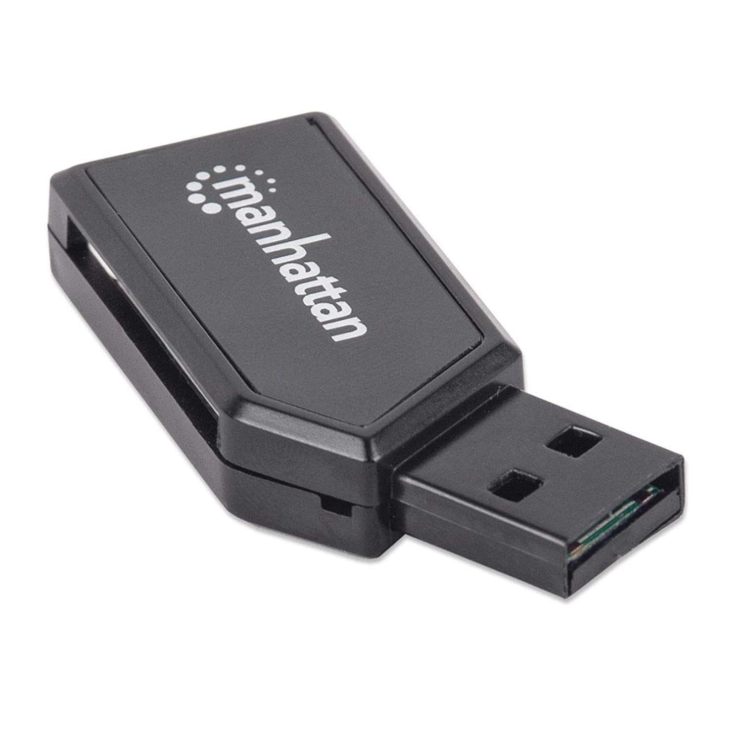 Manhattan Mini USB 2.0 Multi-Card Reader and Writer (101677)