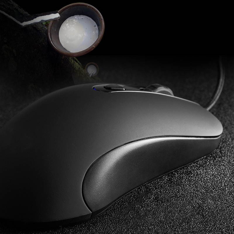 Q2 Universal 1600DPI Backlight Mute Wired Sensitive Gaming Mouse PC Accessory