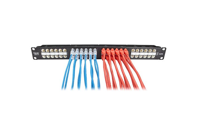 Black Box Slim-Net Cat.6a Patch UTP Network Cable - 10 ft Category 6a Network Cable for Patch Panel, Network Device