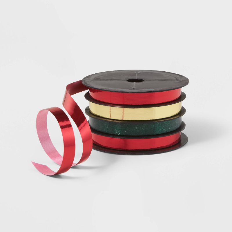 Curl Ribbon 72' Red/Green/Gold - Wondershop™