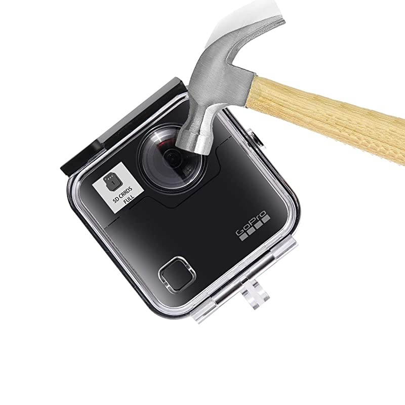 Case for Gopro Fusion Action Cameras, Splash Protection Shell with Bracket Accessories