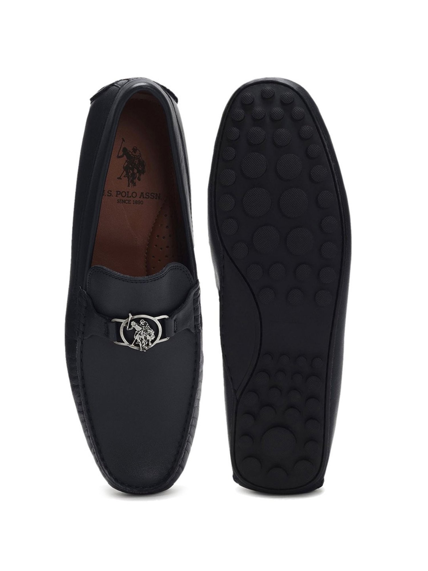 U.S. Polo Assn. Men's RAPTOR Navy Casual Loafers