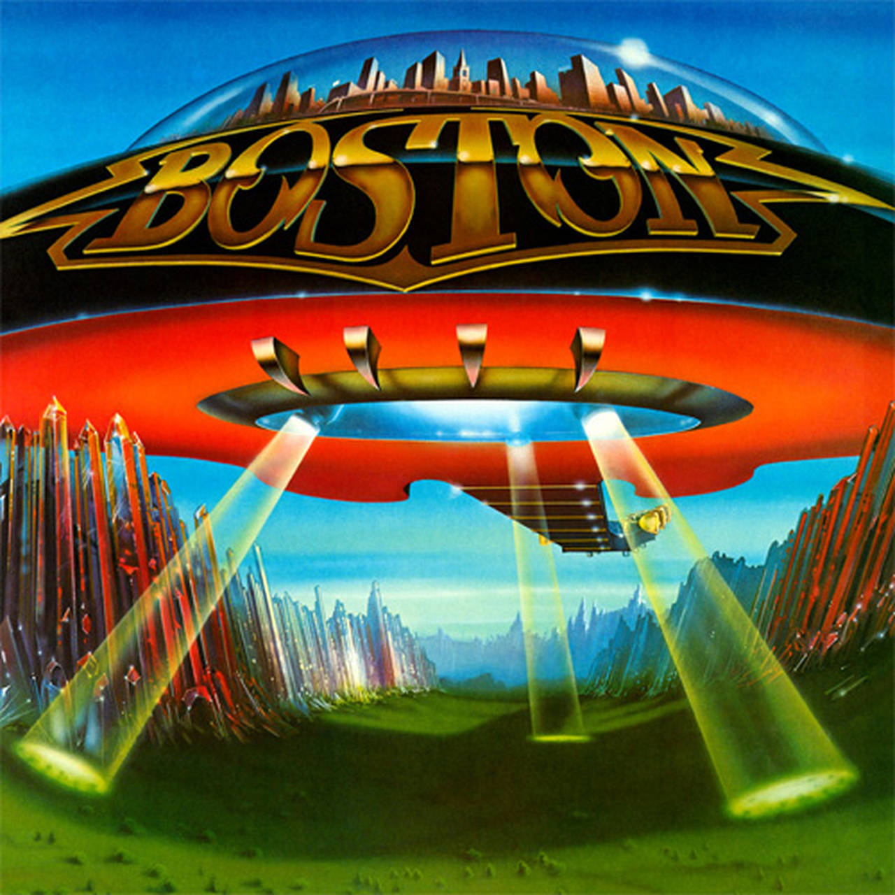 Boston Don't Look Back 180g LP (Clear Vinyl)