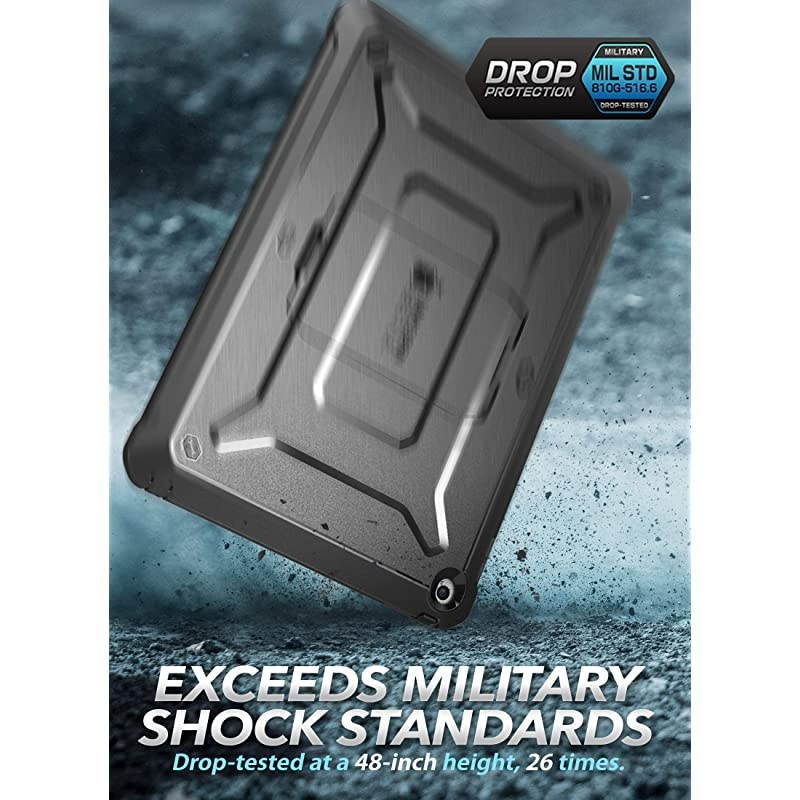 Unicorn Beetle Pro Series Case for iPad 102 20202019 with Builtin Screen Protector Protective Case for iPad 8th Generation 2020iPad 7th Generation 2019Black