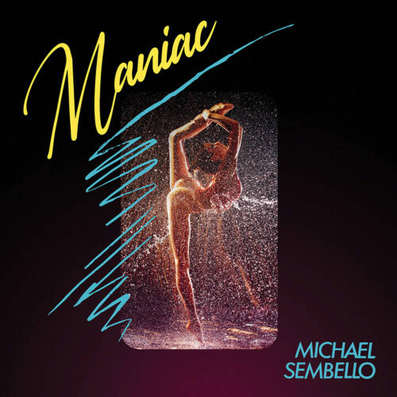 Michael Sembello Maniac 45rpm 7" Vinyl Single (Pink Vinyl)