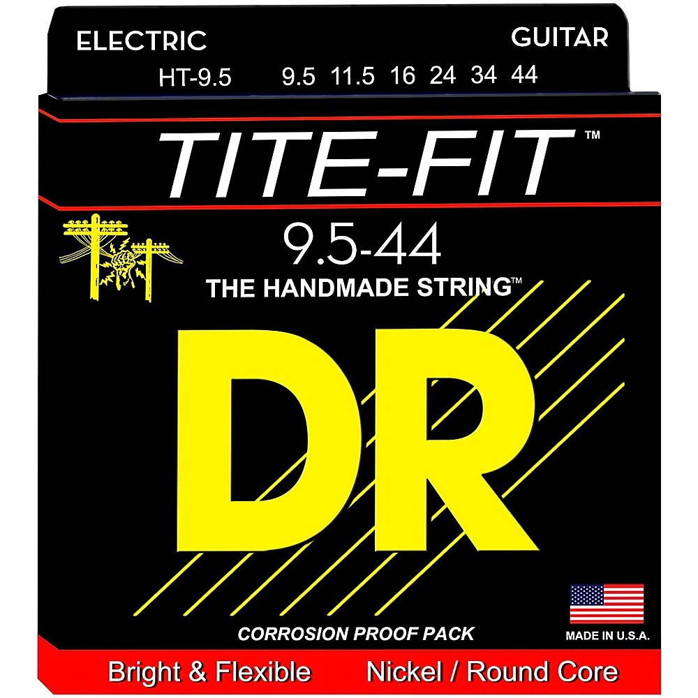 DR Tite-Fit Nickel Wound- Half-Tite - Electric Guitar Strings