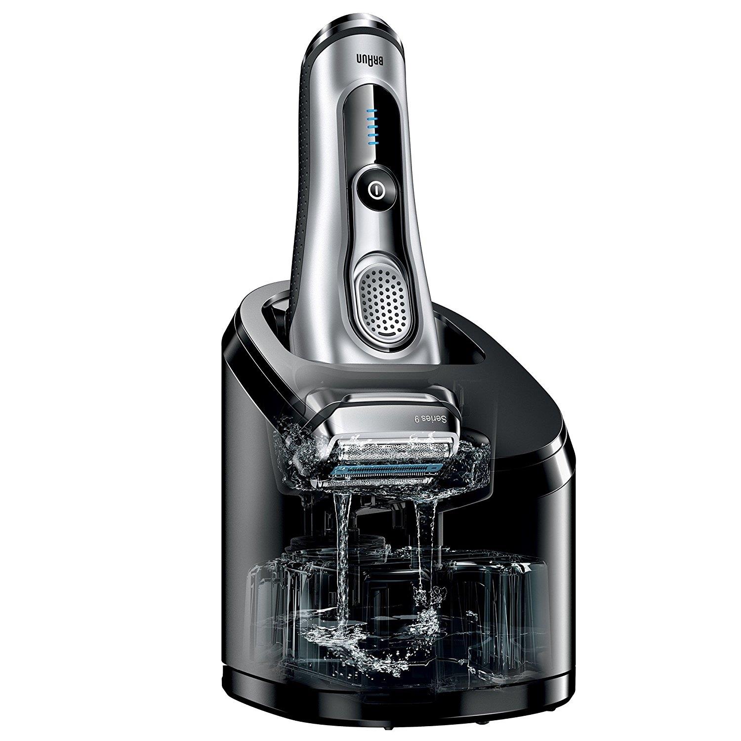 Braun Clean & Renew Refill Cartridges, Replacement Cleaner, Cleaning Solution (10 pack) for Series 3, Series 5, Series 7 & Series 9 + Double Ended Shaver Brush + HeroFiber Ultra Gentle Cleaning Cloth