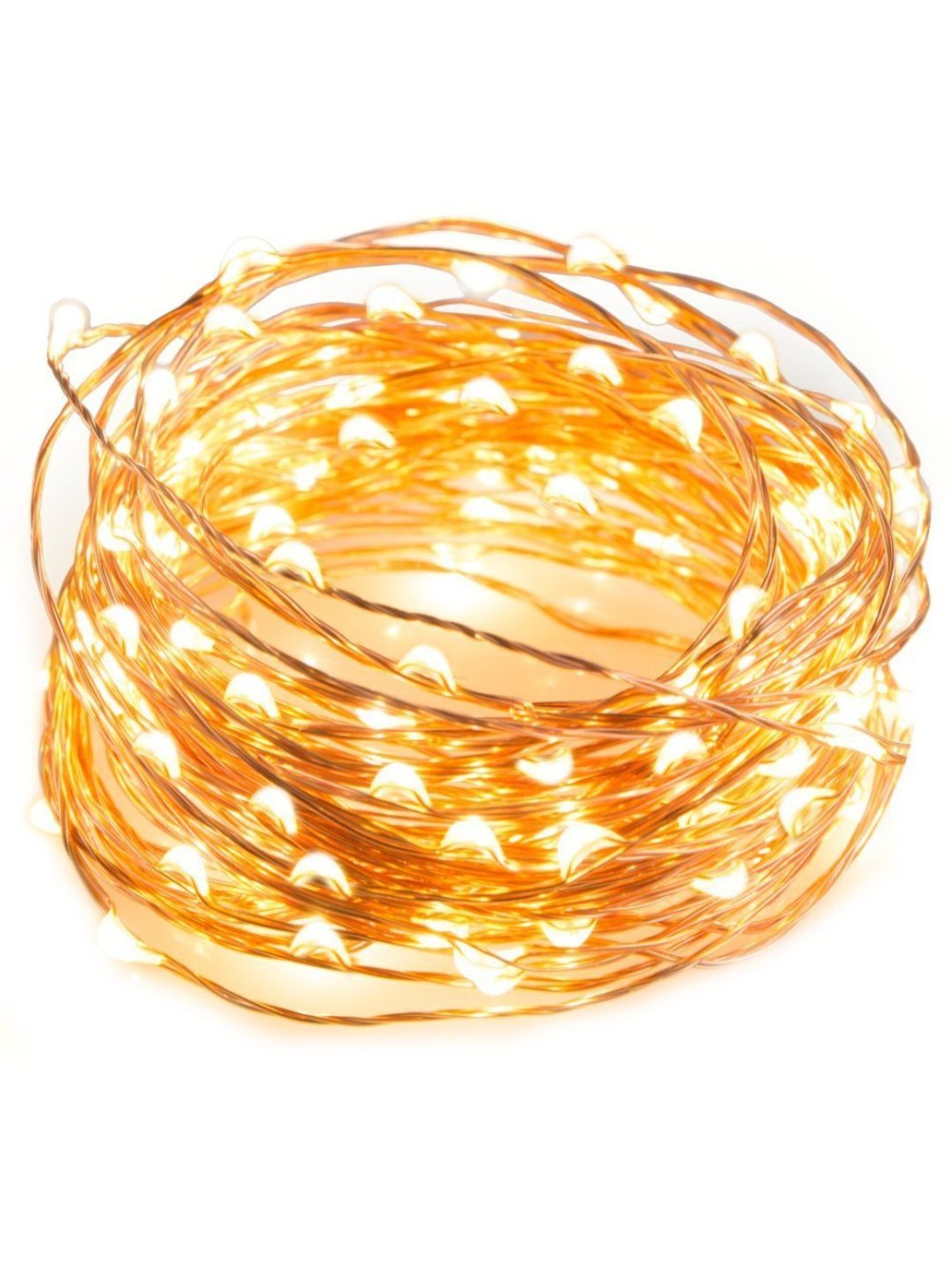 XERGY USB 50 LED 5 Meter Waterproof Fairy String Lights Starry String Lights with USB. (Yellow)