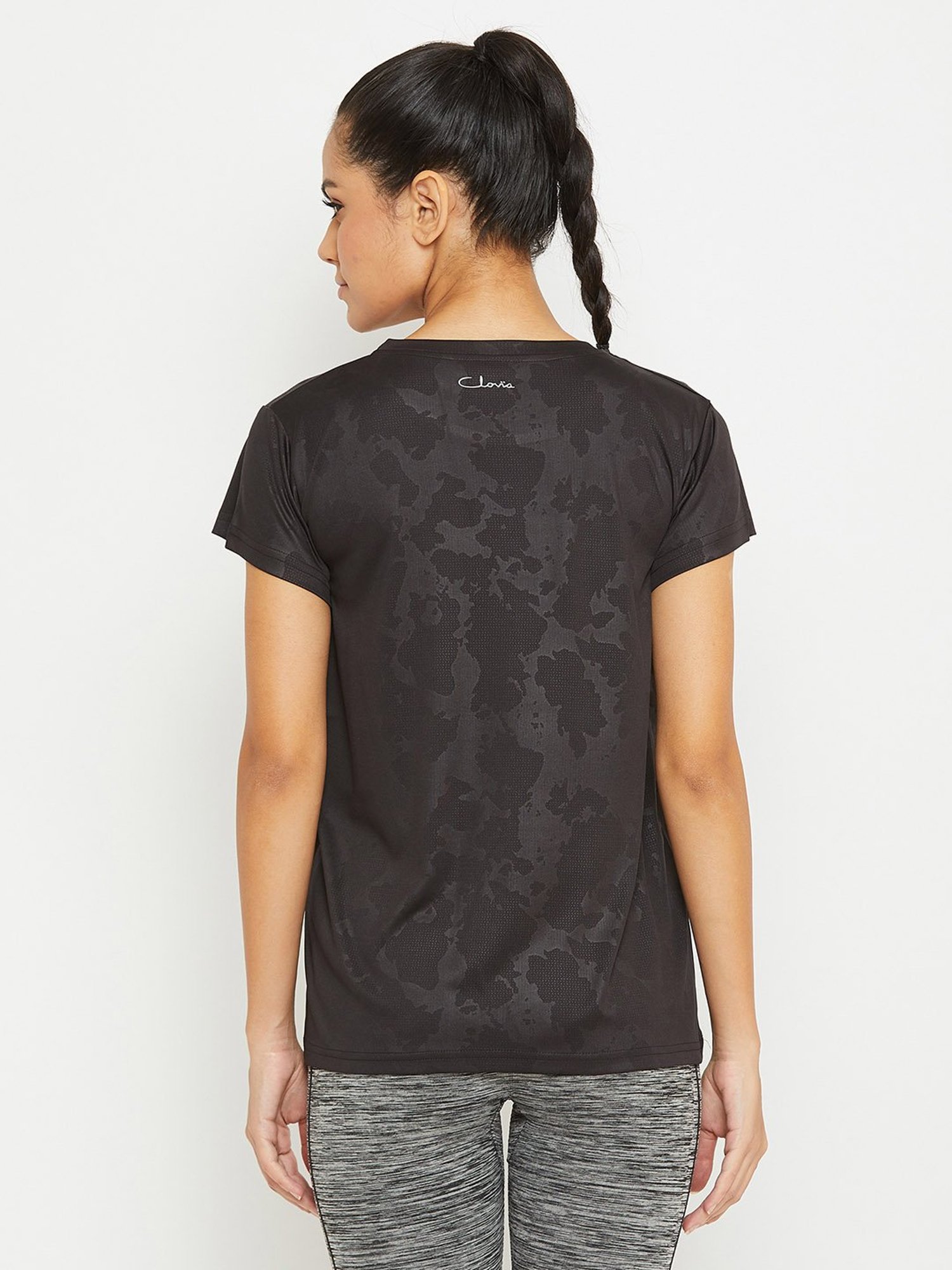 Columbia Pink Regular Fit Sports T-Shirt