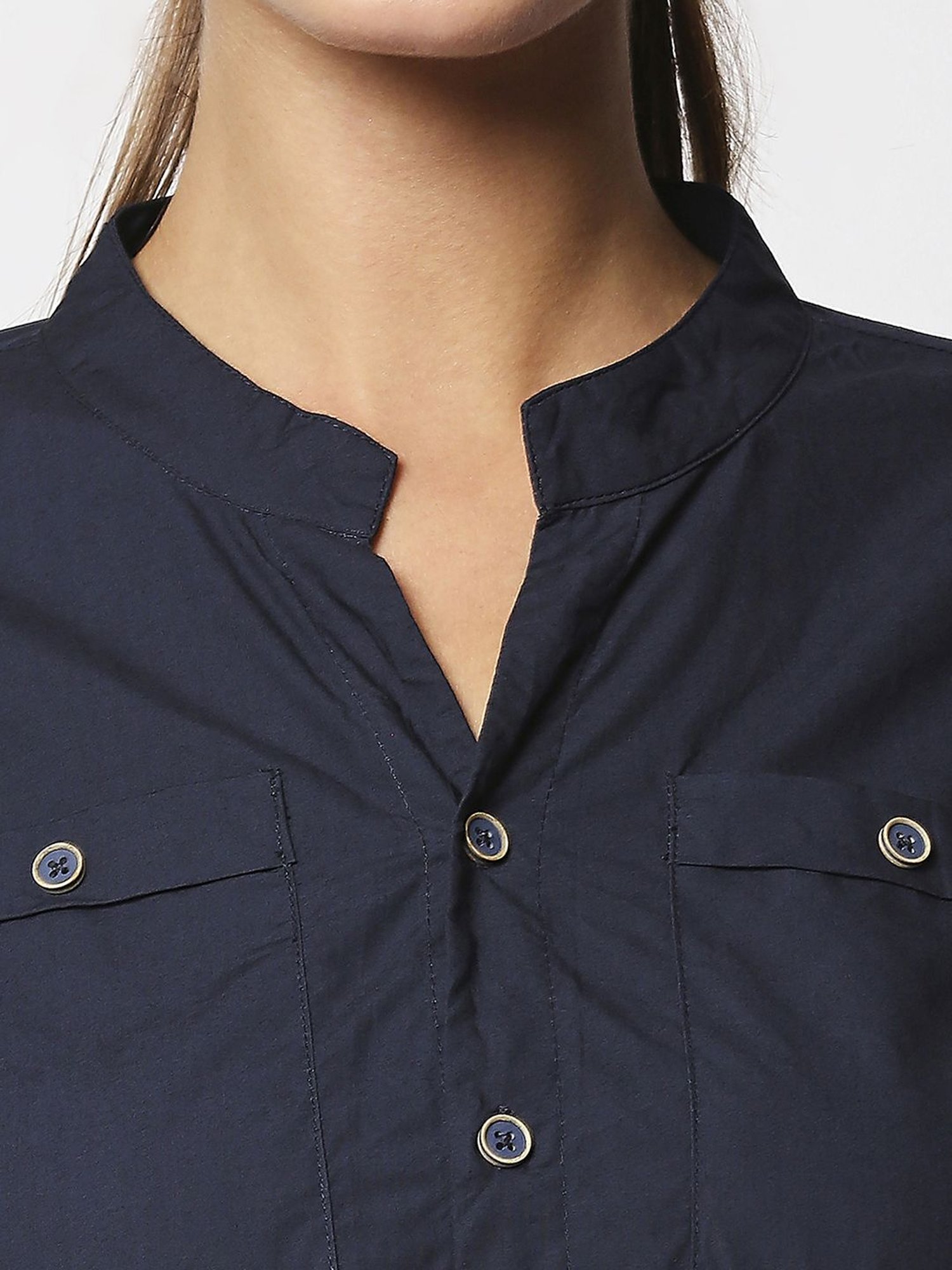 Remanika Blue Pure Cotton Shirt