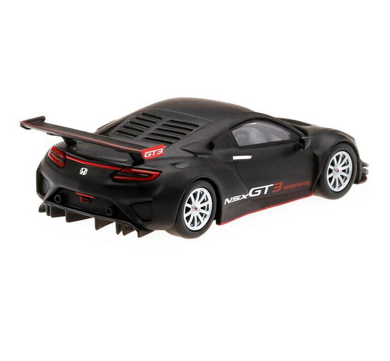 Honda NSX GT3 Presentation Matt Black Limited Edition to 3,600 pieces 1/64 Diecast Model Car by True Scale Miniatures