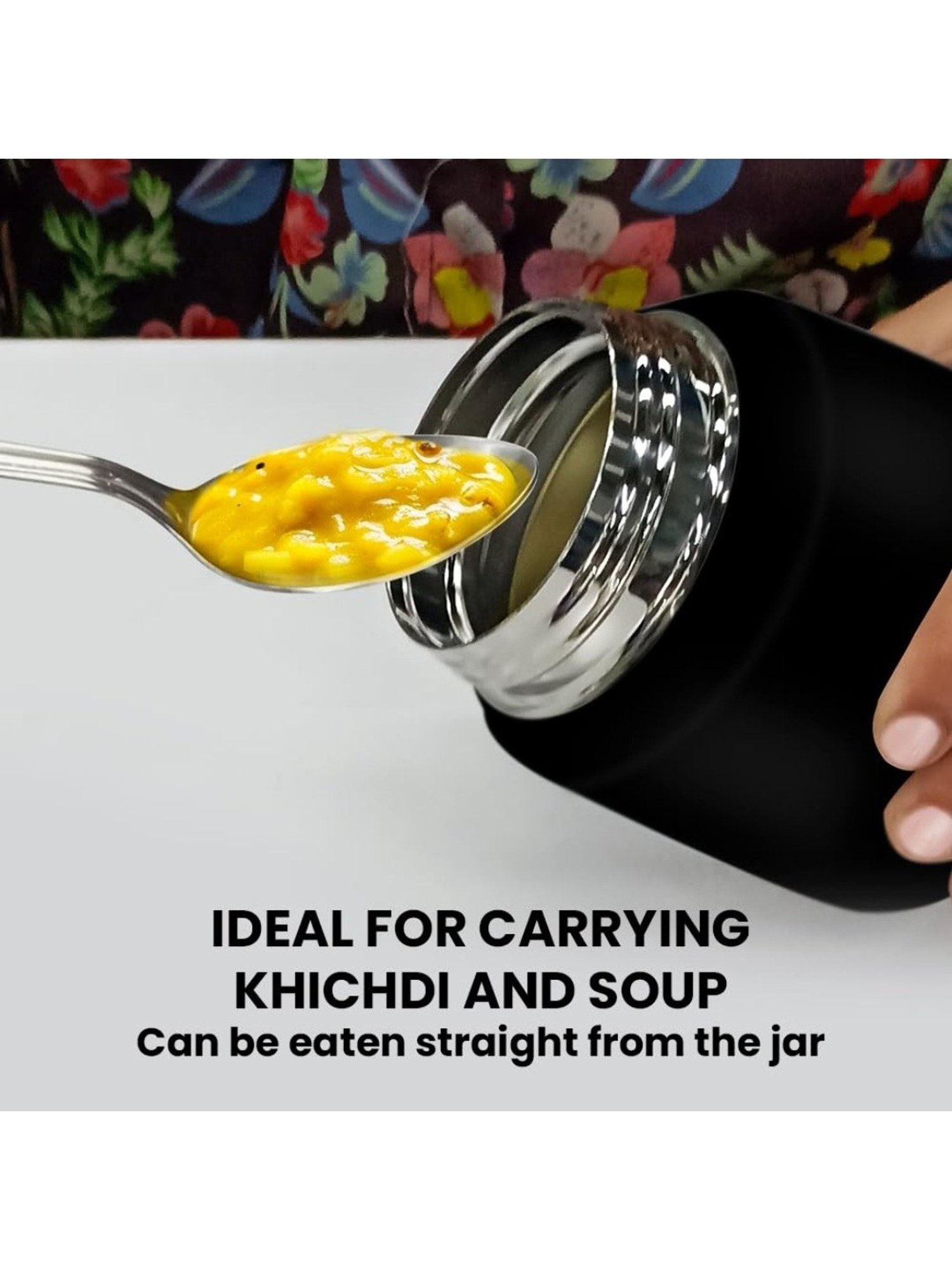 Borosil ?Black Stainless Steel Flasks (500 ML)