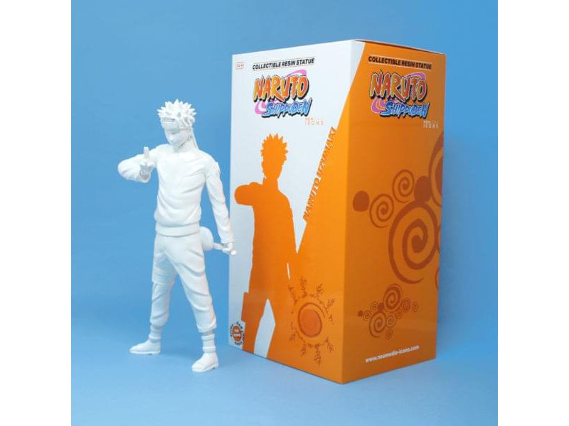 Neamedia Naruto Icons 11.8 Inch Resin Figure | White