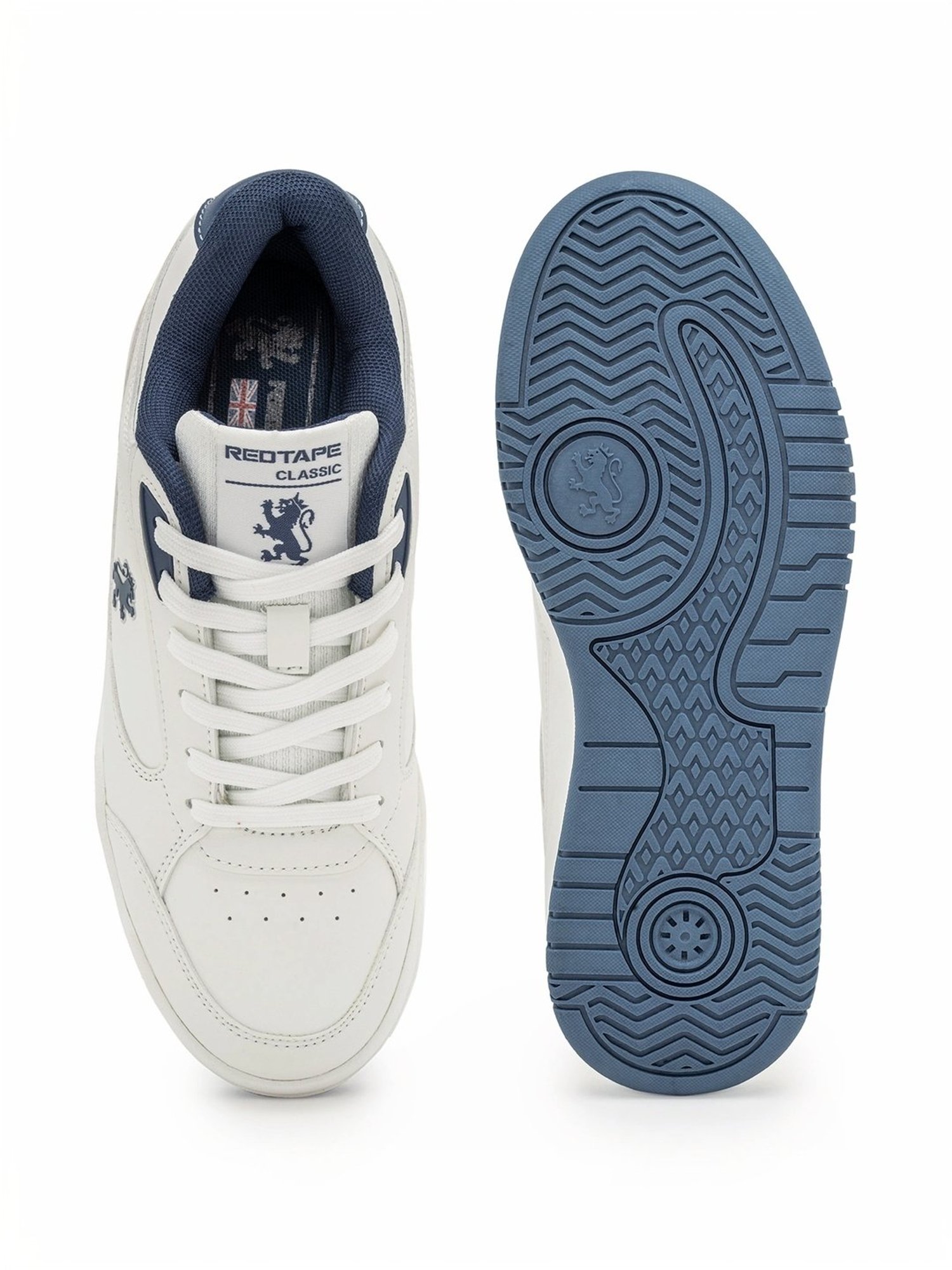 Red Tape Women's Edge Elevate White Sneakers