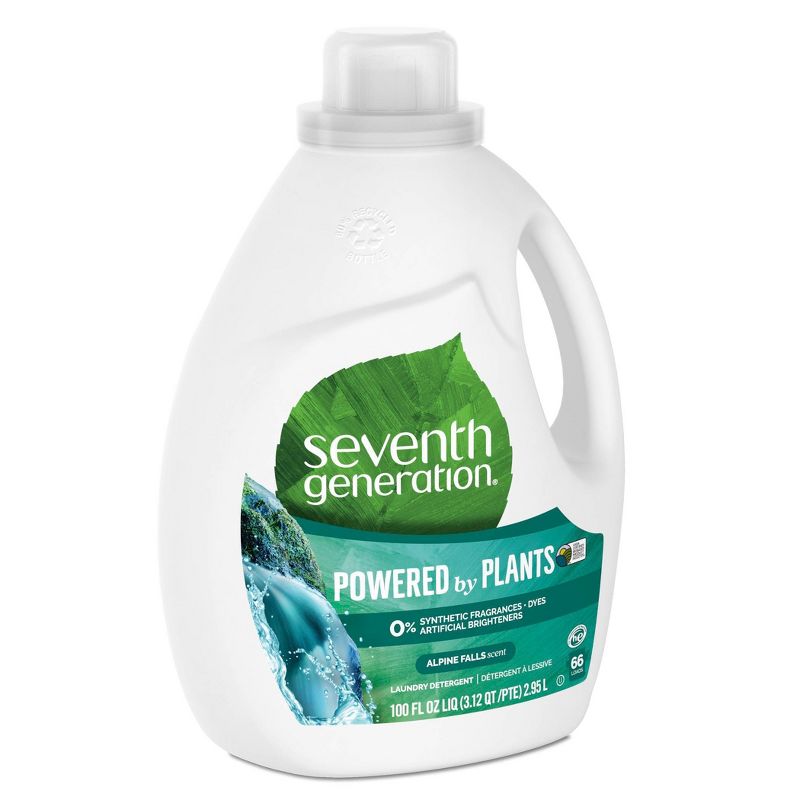 Seventh Generation Natural Liquid Laundry Detergent - Alpine Falls - 100 fl oz