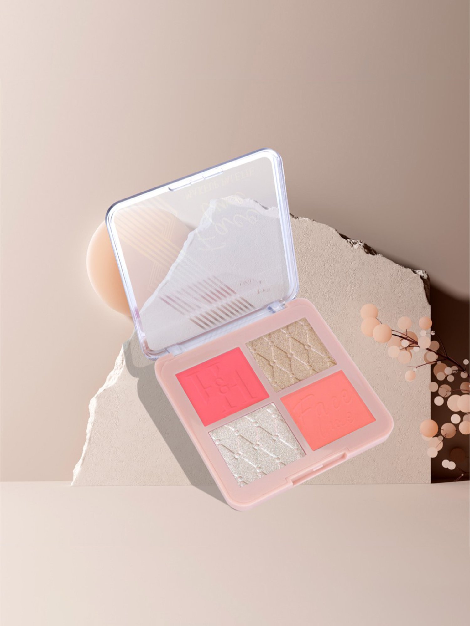 Half N Half Face Luxe Makeup Palette 03 Love & Shine - 28 gm