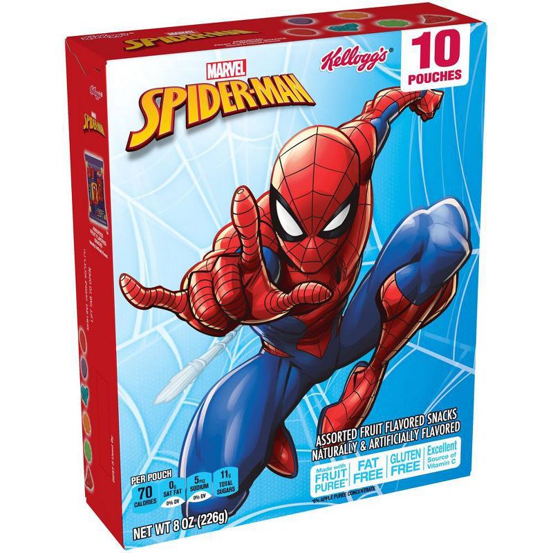 Kellogg's Spider-Man Fruit Snacks - 10ct