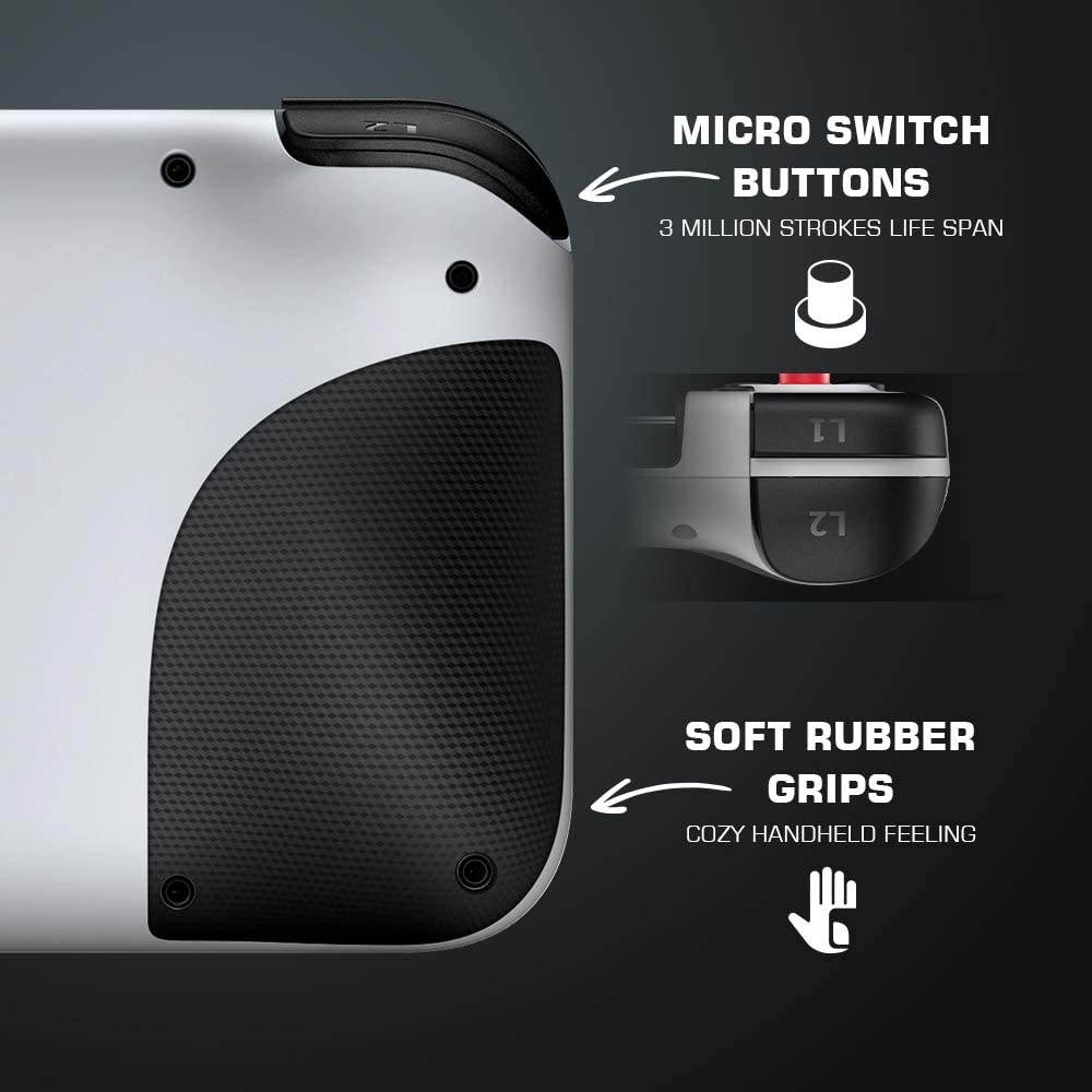 X2 Type-C Mobile Gaming Controller, Game Controller for Android, Plug and Play Gaming Controller Grip for Samsung Support Xbox Game Pass, xCloud, Stadia, and Vortex and More