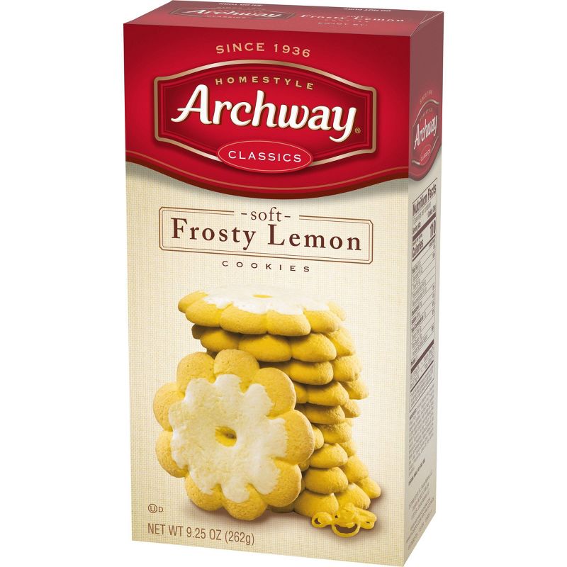 Homestyle Archway Frosty Lemon Classic Soft Cookies - 9.25oz