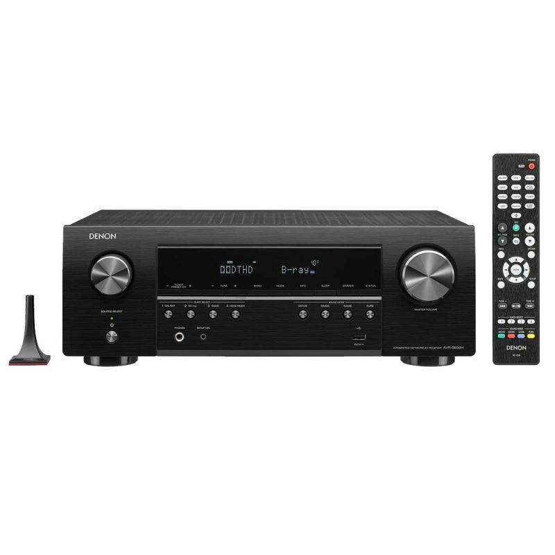Denon AVR-S540BT 5.2 Channel 4K Ultra HD AV Receiver with Bluetooth