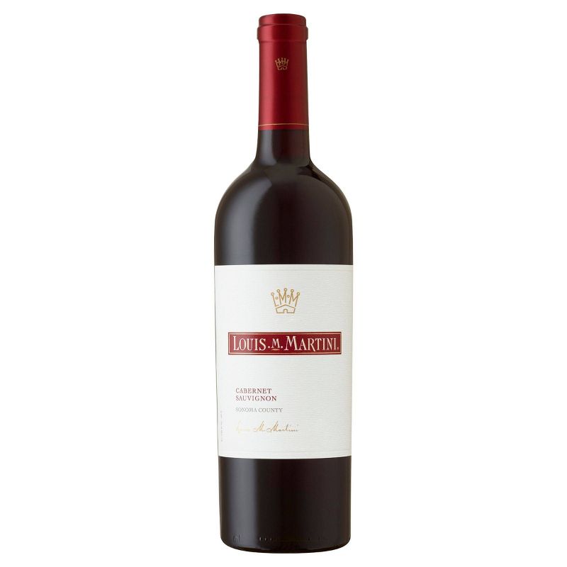 Louis M. Martini Sonoma Cabernet Sauvignon Red Wine - 750ml Bottle
