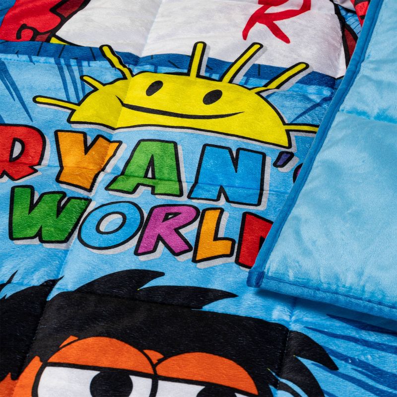 Ryan's World Square Up Weighted Blanket