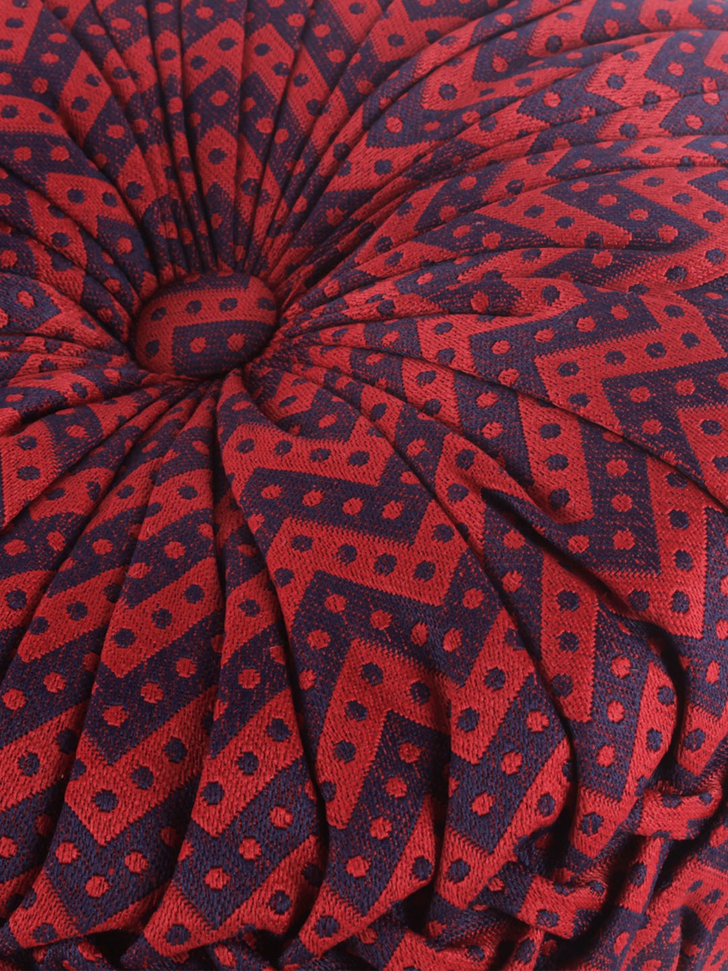 Romee Maroon Cotton Printed Cushions