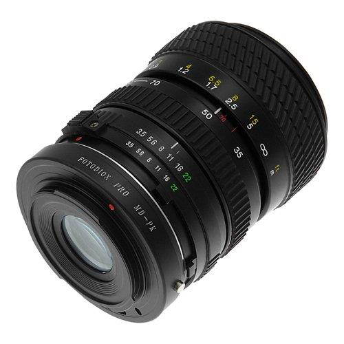 Fotodiox Pro Lens Mount Adapter - Minolta Rokkor (SR/MD / MC) SLR Lens to Pentax K (PK) Mount SLR Camera Body