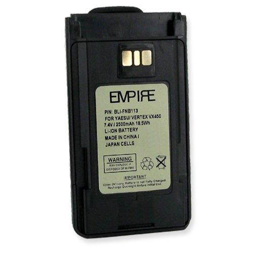 Vertex VX459 2_Way Radio Battery _Li_Ion 2500mAh_ Rechargeable Battery _ replacement for Vertex FNB_V113LI Battery