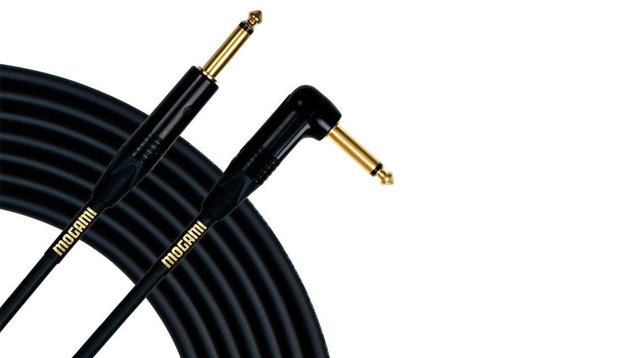 Mogami Gold Instrument 18R - 18ft. Instrument Cable with Right Angle Ends