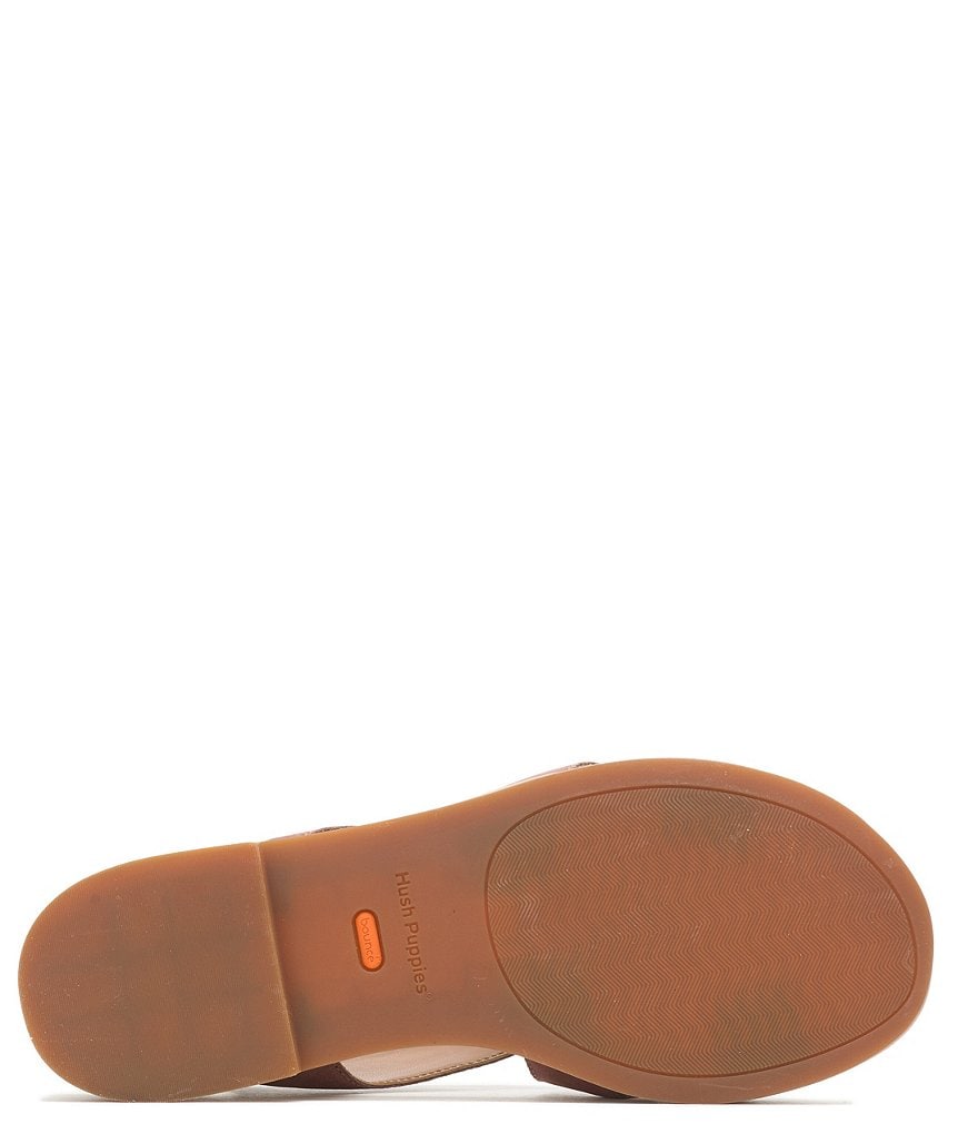 Hush Puppies Lilly Nubuck Leather Criss Cross Sandals