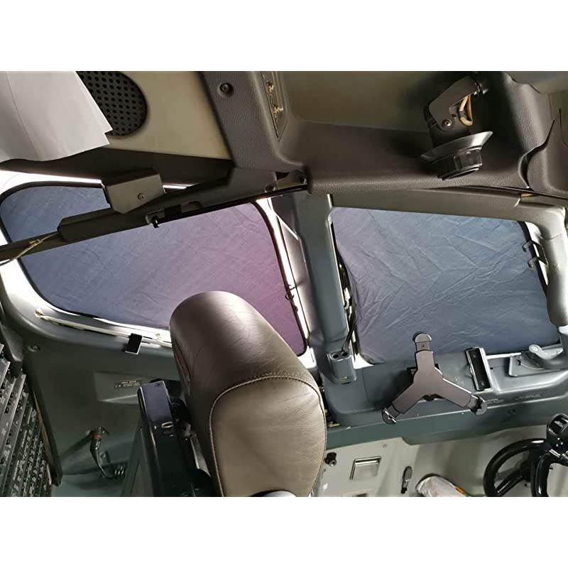 Cockpit sunshades (Set of 4 Shades) &hellip; (Boeing 737-800 (Left Seat))