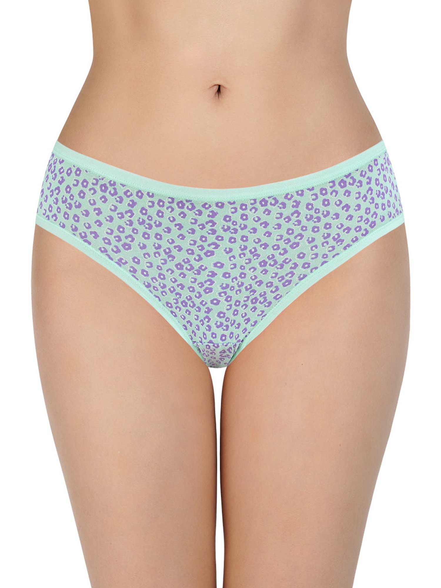 Lyra Assorted Color Cotton Printed Hipster Panties - Pack Of 4