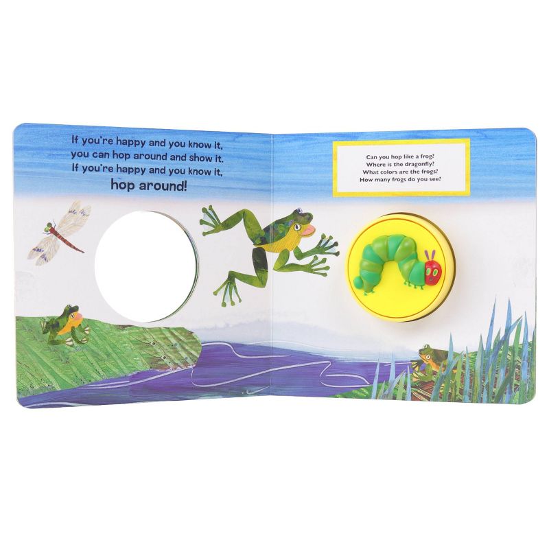 Eric Carle One Button Squishy Sound Book (Board Book)