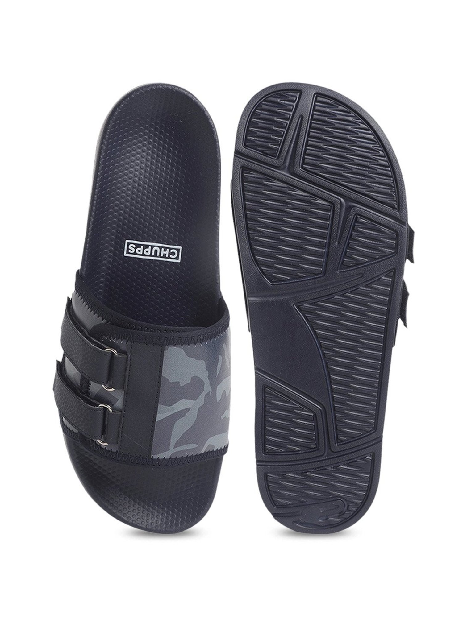 Chupps Men's Navy Slides