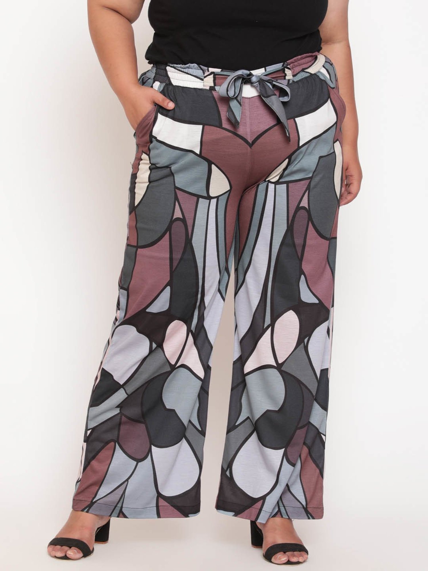 Amydus Multicolor Printed Palazzos