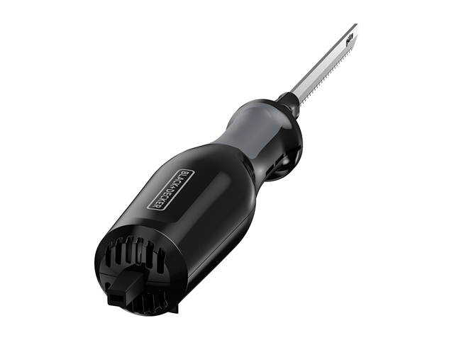 Black + Decker ComfortGrip 9 Inch Electric Knife, Black EK500B