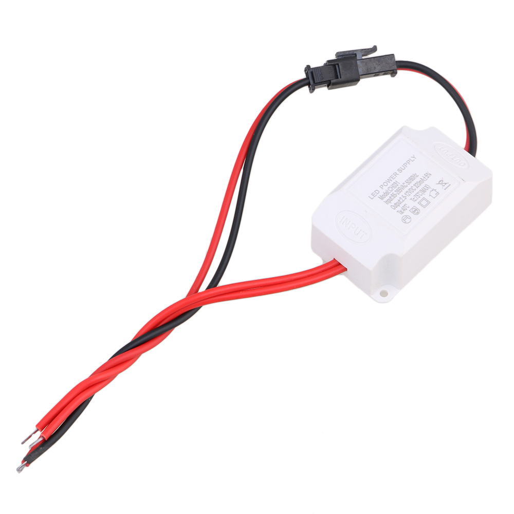 Ceiling light LED Power Driver Electronic Transformer AC85V-265V to DC9-14V 3X1W