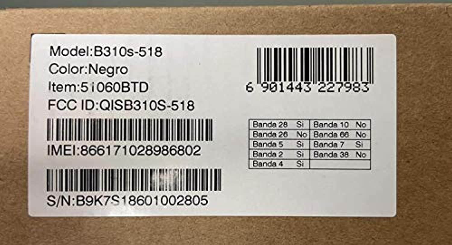 Huawei B310s-518 Unlocked 4G LTE CPE 150 Mbps Mobile Wi-Fi Router (4G LTE in USA Latin  and  Caribbean Bands) + Rj45 Up to 32 Users (B310s-518)