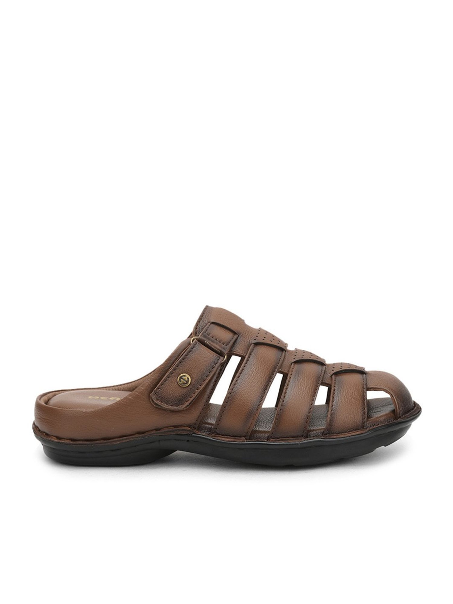Healers By Liberty Men's Brown Fisherman Sandals