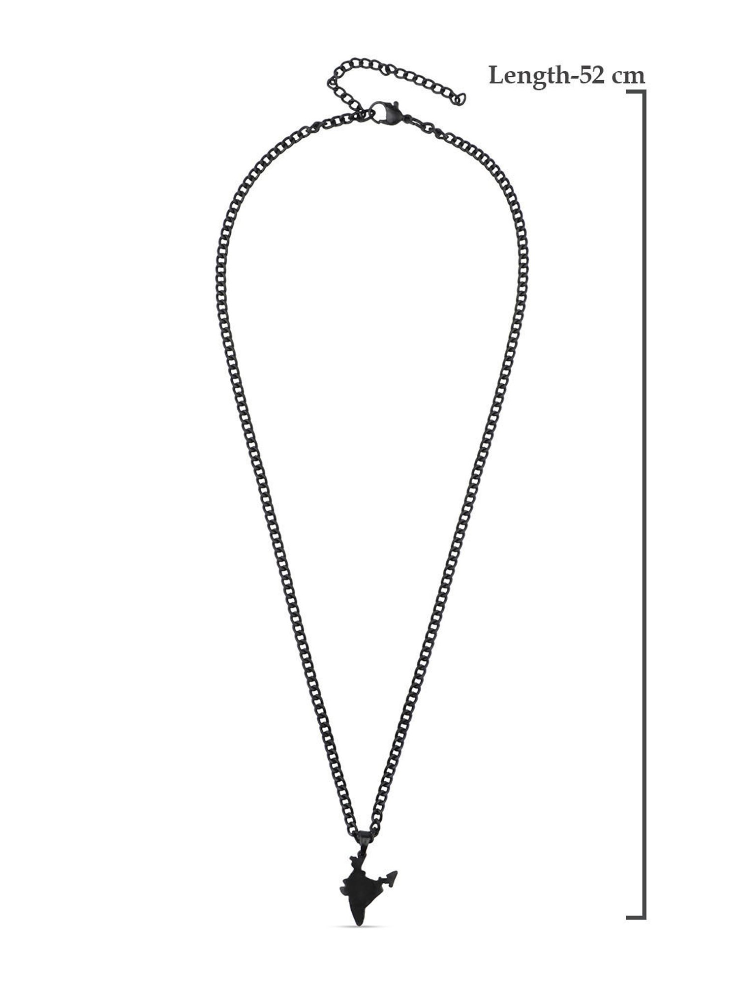 The Bro Code India Pendant Necklace for Men